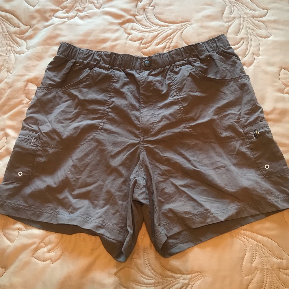 Columbia synthetic waterproof hiking shorts